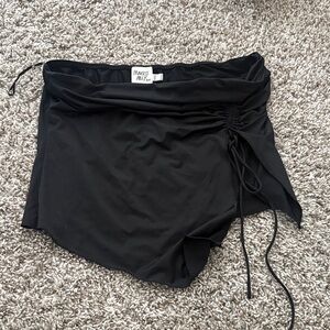 Black Ruched tube top